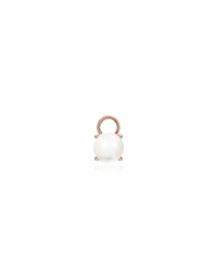 Classic Freshwater Pearl charm 8mm Rose-gold plated