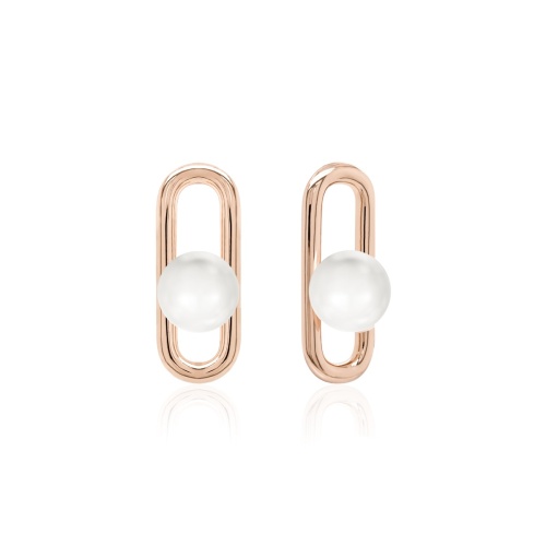 Fabulous Pearl Link charms Rose-gold plated