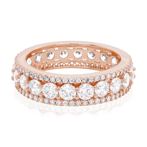 Majestic Ring Rose Gold-plated